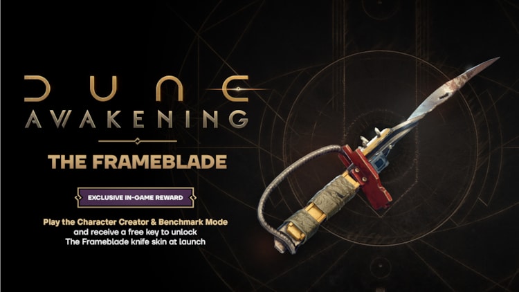 DA_FramebladeKnife_2K Dune: Awakening izlazi 20. maja – preuzmite Creator & Benchmark mod već danas!