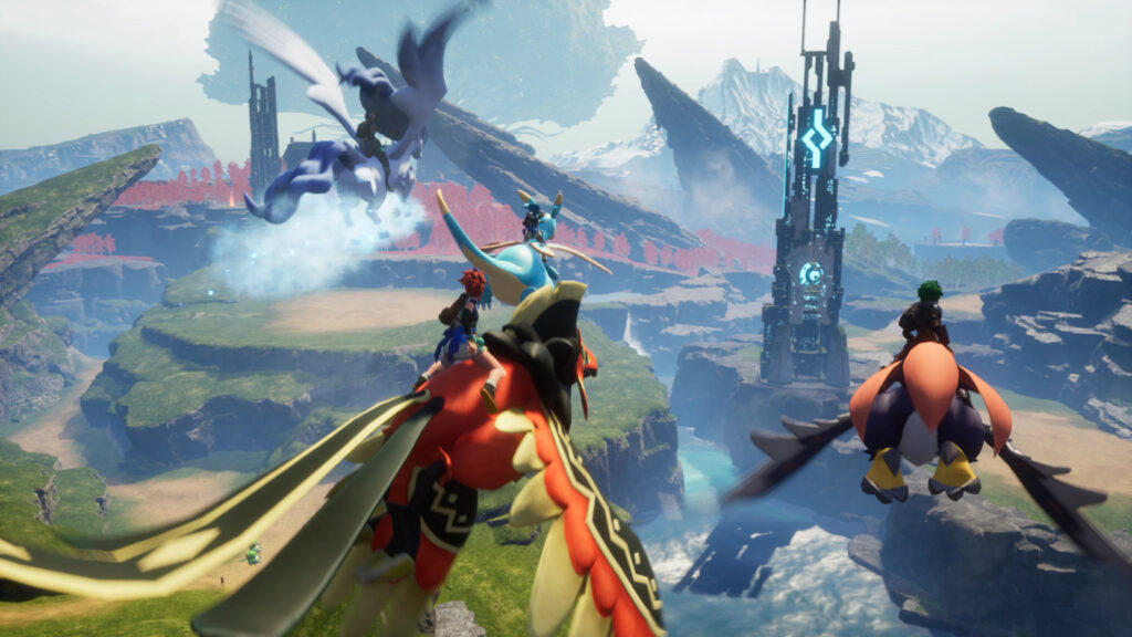 Palworld-gliding-1024x576 U pravnoj borbi protiv Palworld developera, Nintendu je ostao samo glider