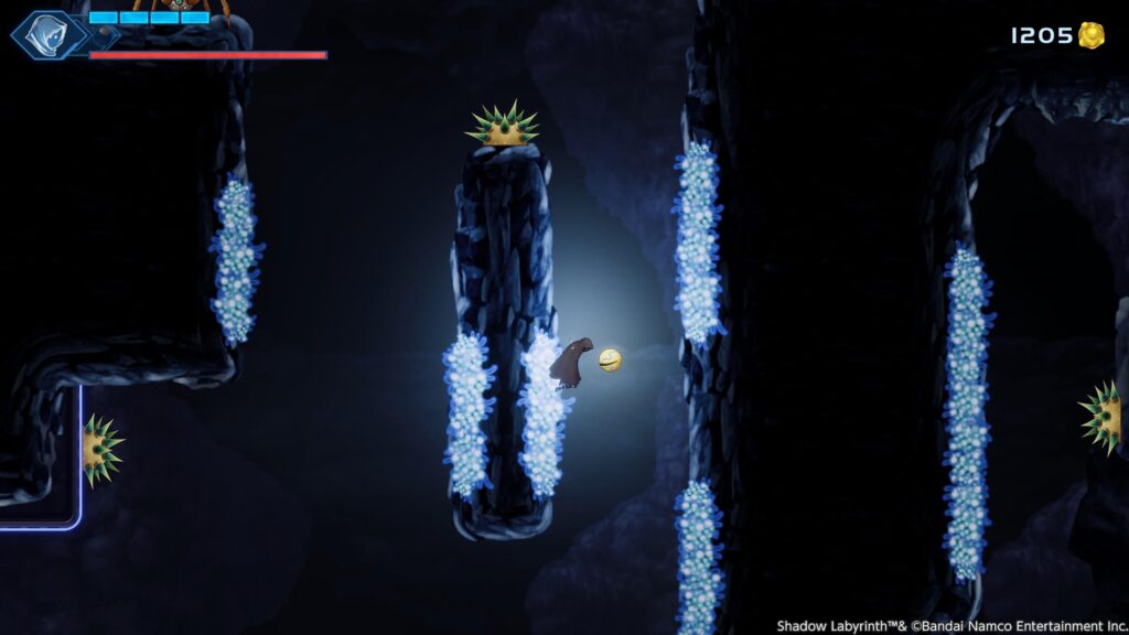 Shadow-Labyrinth-Climbing-1024x576 Shadow Labyrinth - Recenzija - Metroidvanija sa Pac-manom... ok