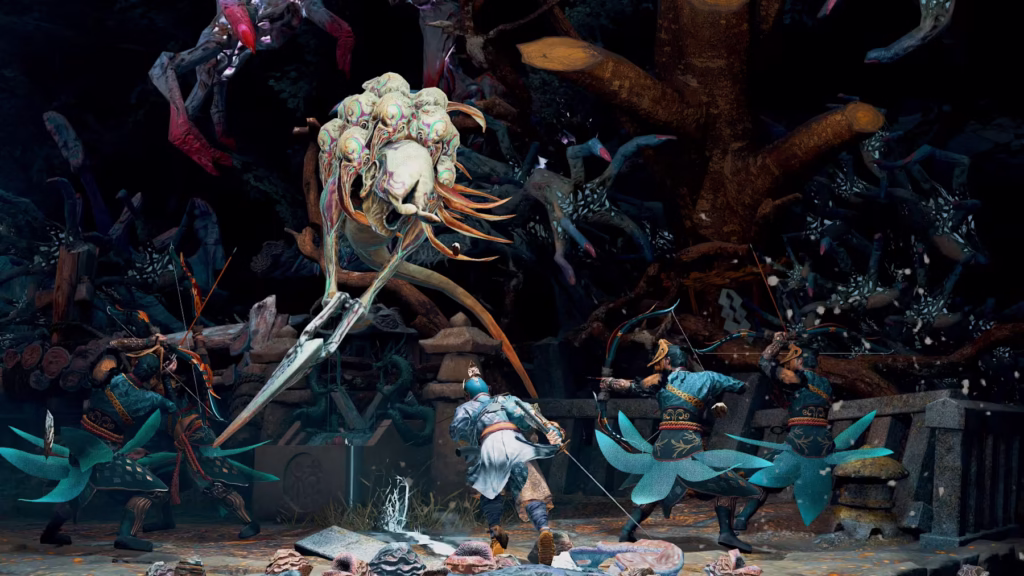 04b800934465caff2d034633f84ec34770896a8f8a84b22bdede66b1b82bce11-1024x576 Kunitsu-Gami: Path of the Goddess - Switch 2 Recenzija - Magično putovanje šarene Boginje