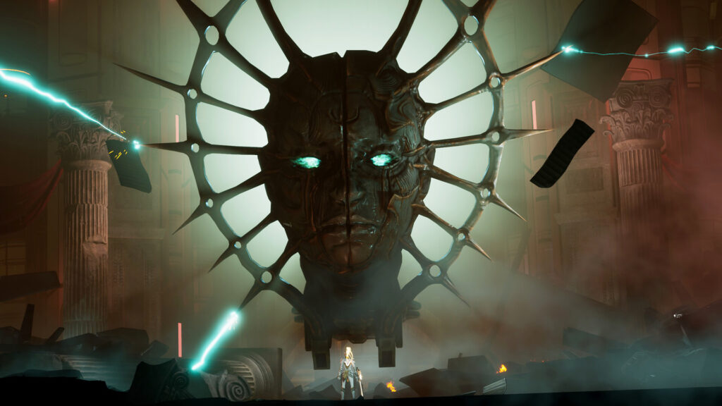 ss_feb8e85bdf7cbf4ea344e458a38171af0b4b079a.1920x1080-1024x576 Somber Echoes - Recenzija - Metroidvania u grčko-rimskom sci-fi stilu