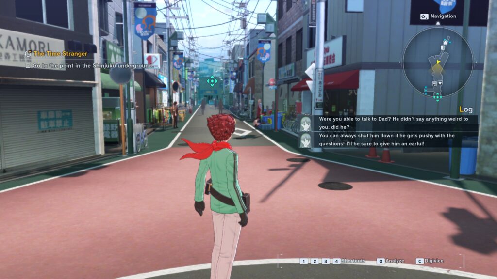 Digimon-Story-Street-1024x576 Digimon Story Time Stranger - Recenzija - Uozbiljili su nam se Digimoni ali na dobar način