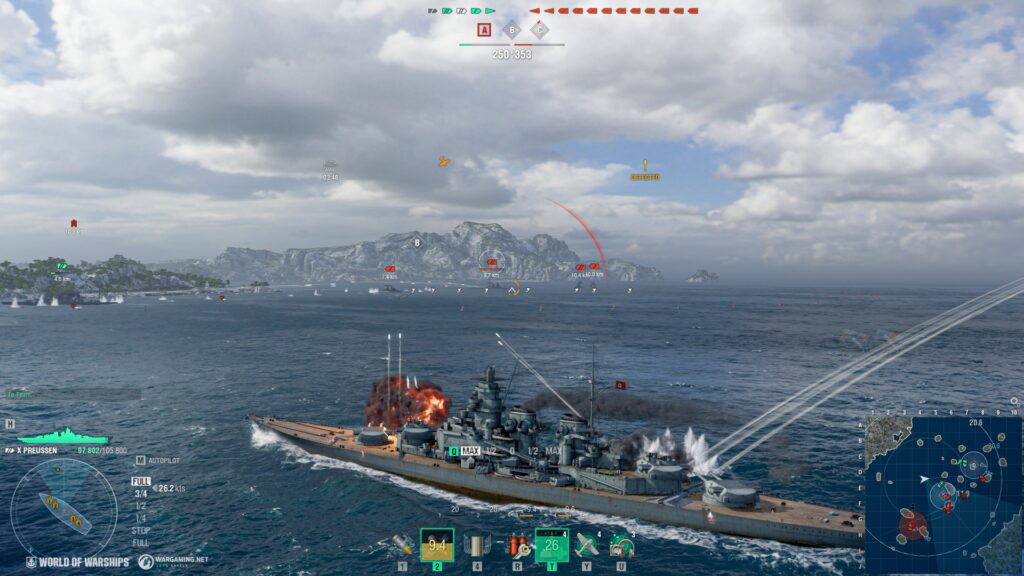 EN_Screenshots_Asymmetric_battles_j17571_Update_14_8_1920x1080_WG_BG_WoWs_2-1024x576 World of Warships slavi 10 godina na moru uz novi mod, nagrade i nemačke krstarice