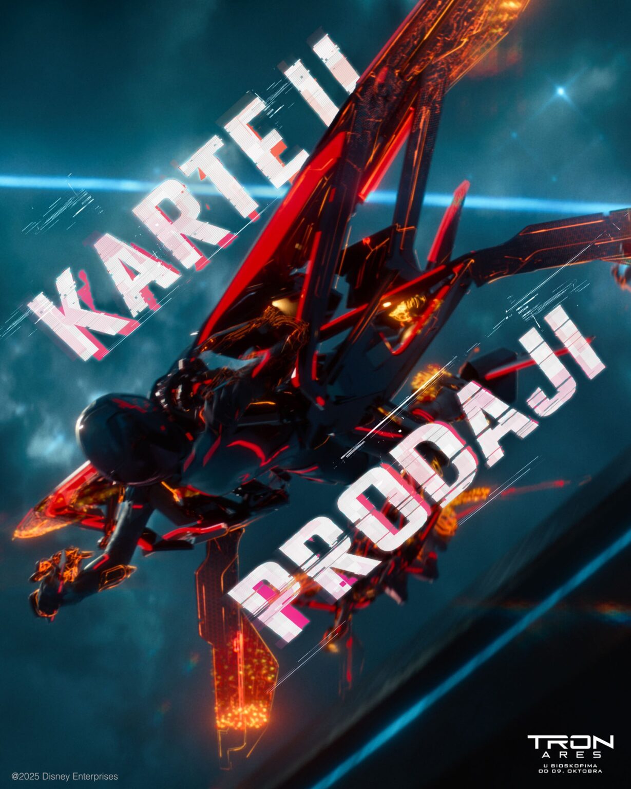 Pretpremijerno Tron: Ares od 8. Oktobra u bioskopima širom Srbije