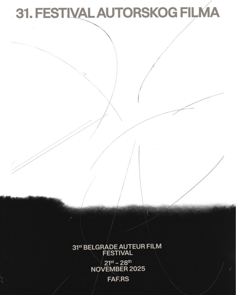 31-FAF-1-820x1024 31. Festival autorskog filma biće održan od 21. do 28. novembra u Beogradu i gradovima širom Srbije