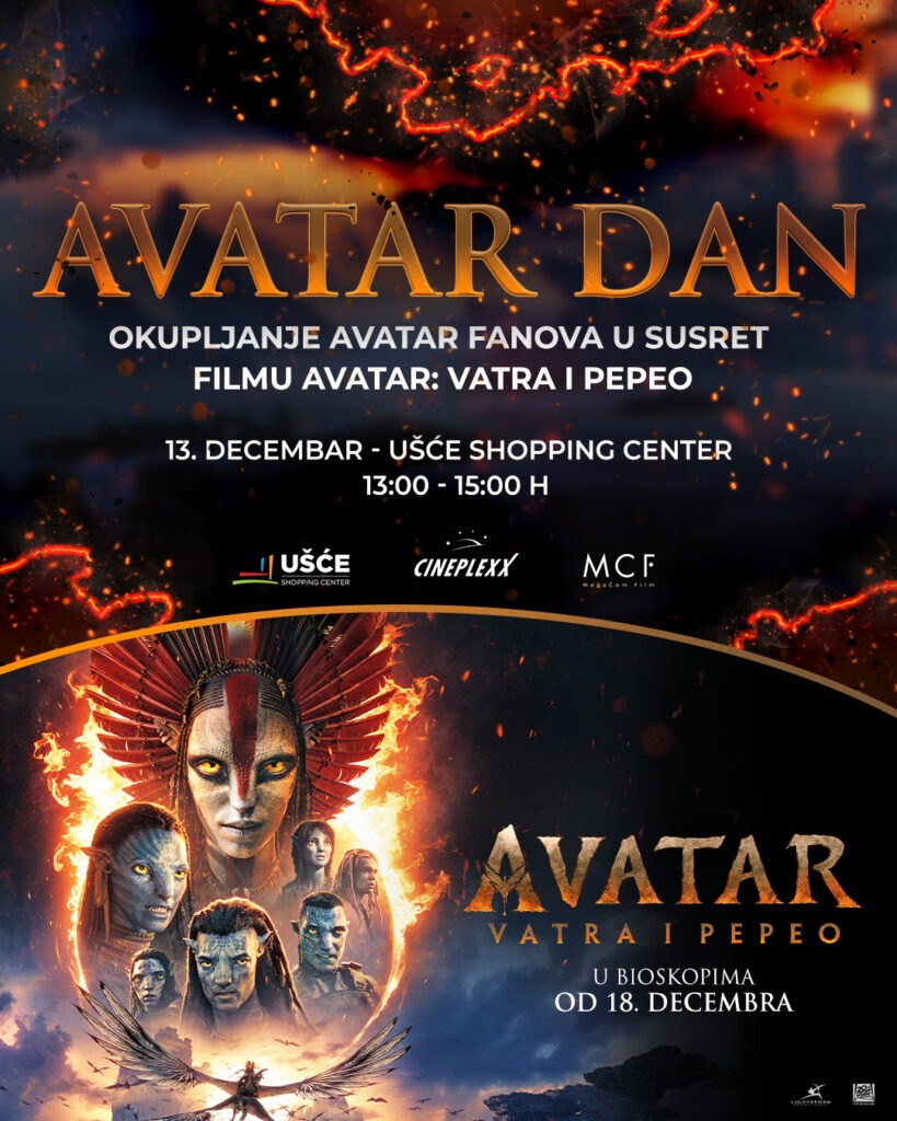 595679497_1639806720478320_8023727575595677434_n-819x1024 Avatar dan će se održati 13. Decembra u Ušće Shopping Centru