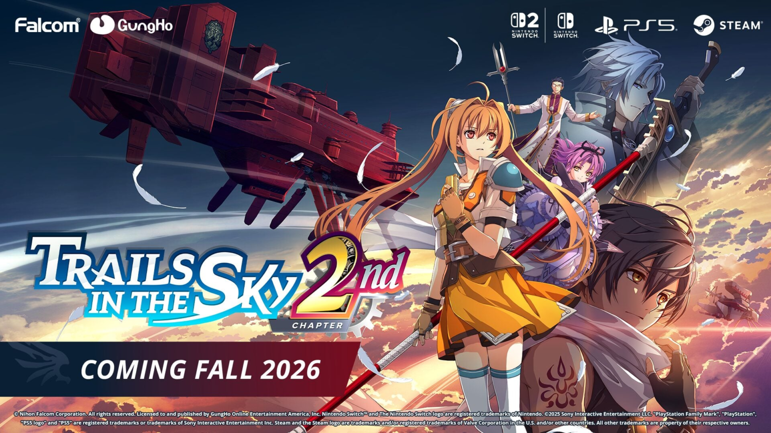 Trails in the Sky 2nd Chapter stiže na jesen 2026. i vraća nas u Liberl