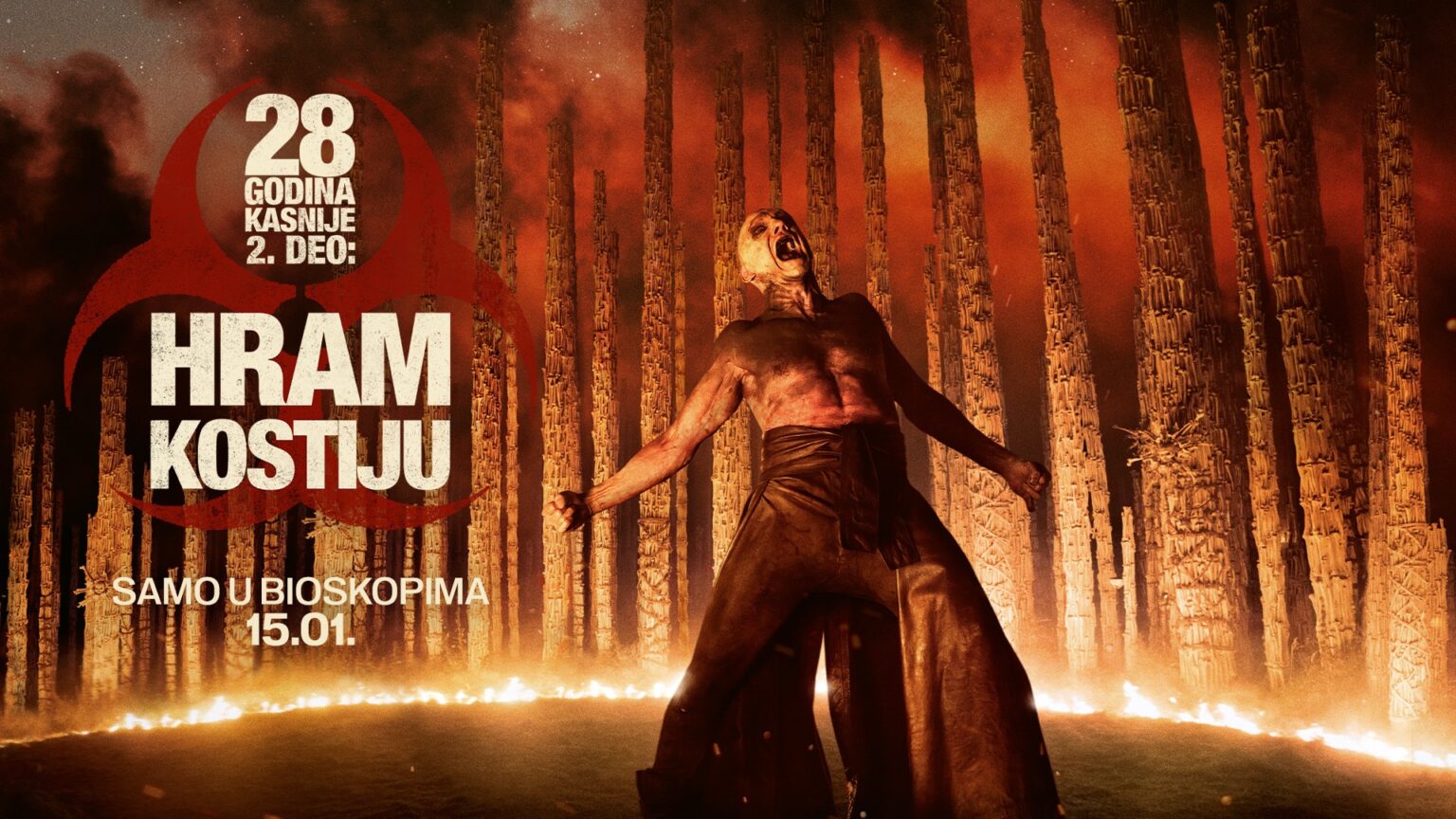 28 Godina Kasnije 2. Deo: Hram Kostiju (28 Years Later: Bone Temple) od 15. januara u bioskopima