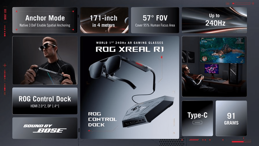 image-53 CES 2026 - ASUS ROG XREAL R1 - AR gaming naočare koje donose OGROMNI ekran i ultra-glatko igranje