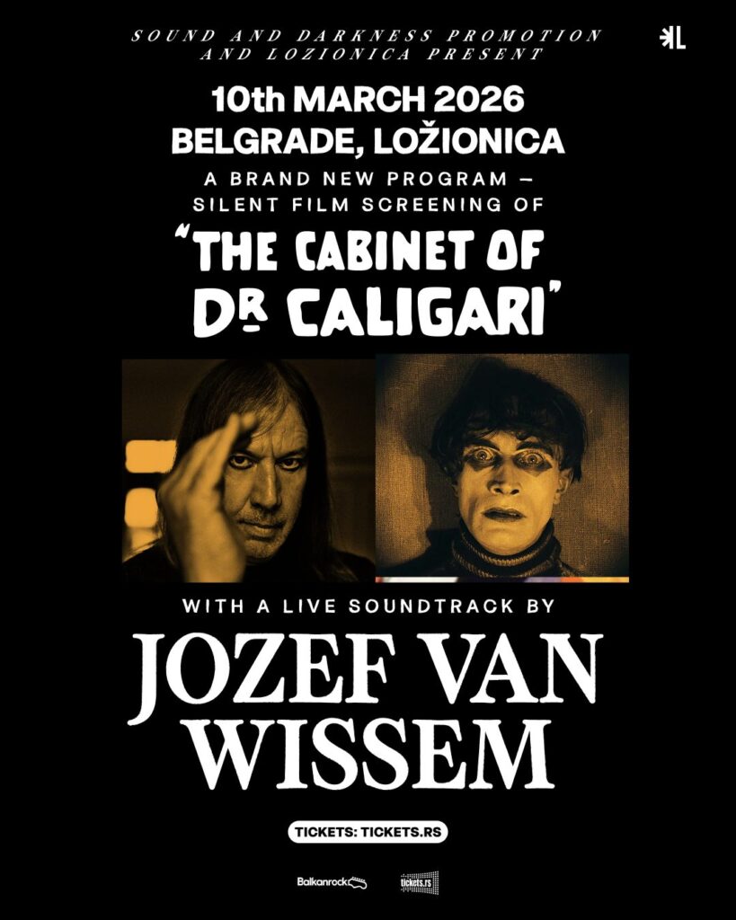 Jozef-Van-Wissem-1-819x1024 Jozef van Wissem 10. marta u Ložionici izvodi muziku za film Kabinet doktora Kaligarija