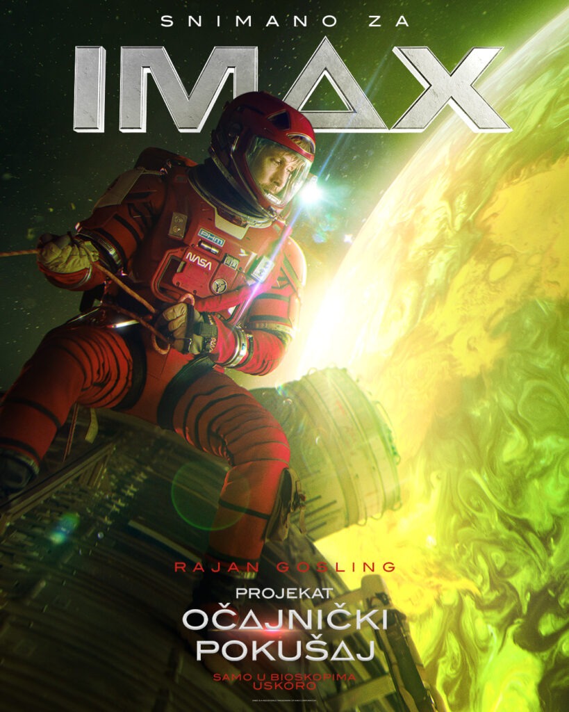 PHM_IMAX_4x5_SRB-819x1024 Spektakl godine u bioskopima: Rajan Gosling predvodi film „Projekat Očajnički Pokušaj“