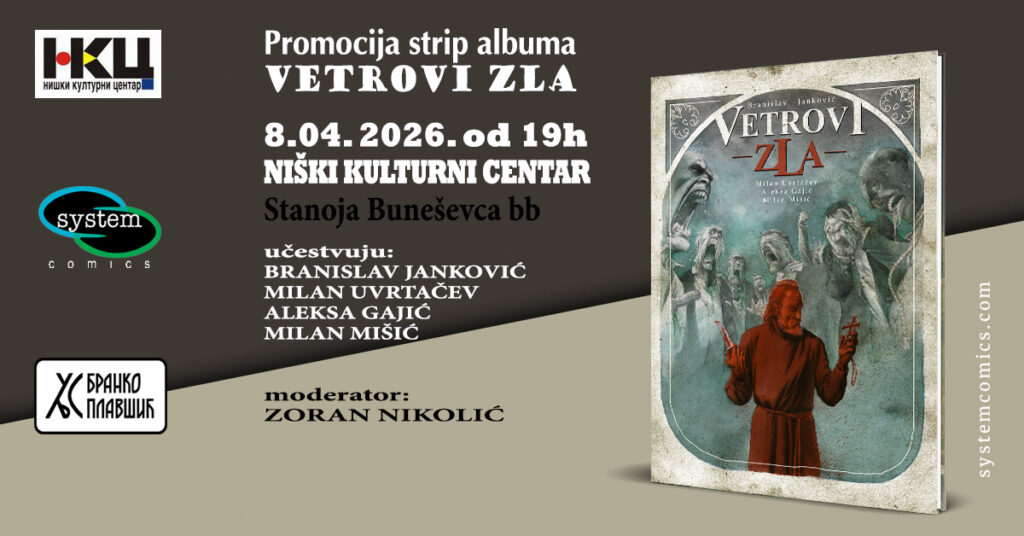 Vetrovi-zla-1-1024x536 Promocija strip abluma Vetrovi zla biće održana u Niškom Kulturnom Centru 8. aprila od 19h