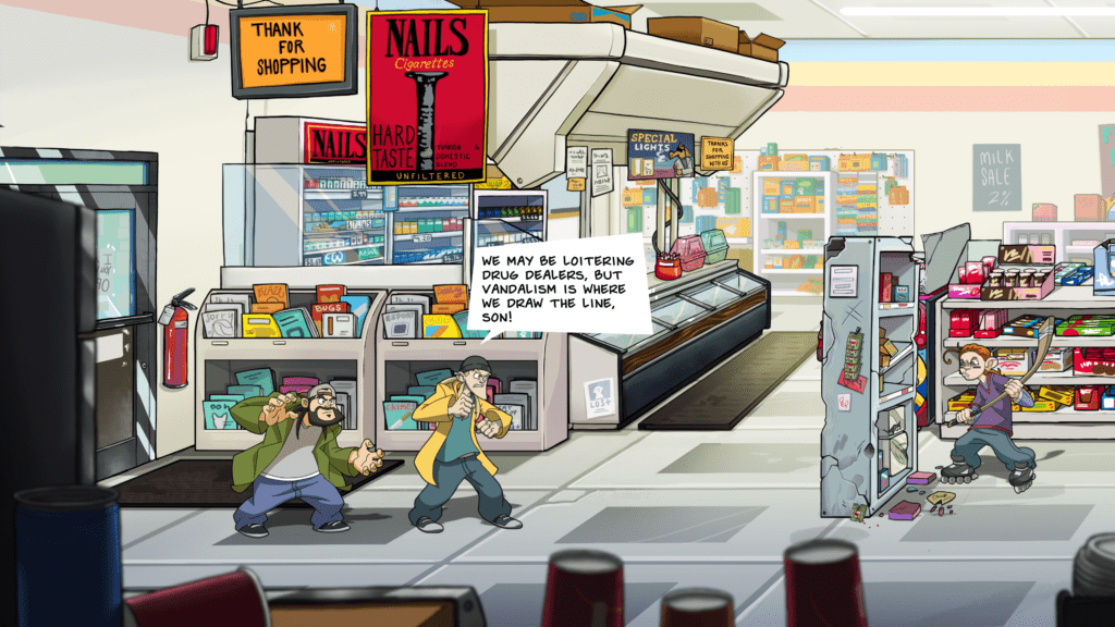 image-3-1024x576 Jay and Silent Bob: Chronic Blunt Punch - Recenzija - Sjajna beat'em up akcija koja se ne uzdržava humorom