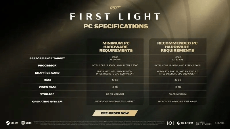 image-66 007 First Light dobija NVIDIA DLSS 4 podršku, otkrivene zvanične PC specifikacije