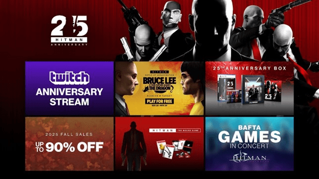 image-70 Hitman slavi 25 godina: Anniversary Box, Bruce Lee misija i specijalni livestream 21. oktobra
