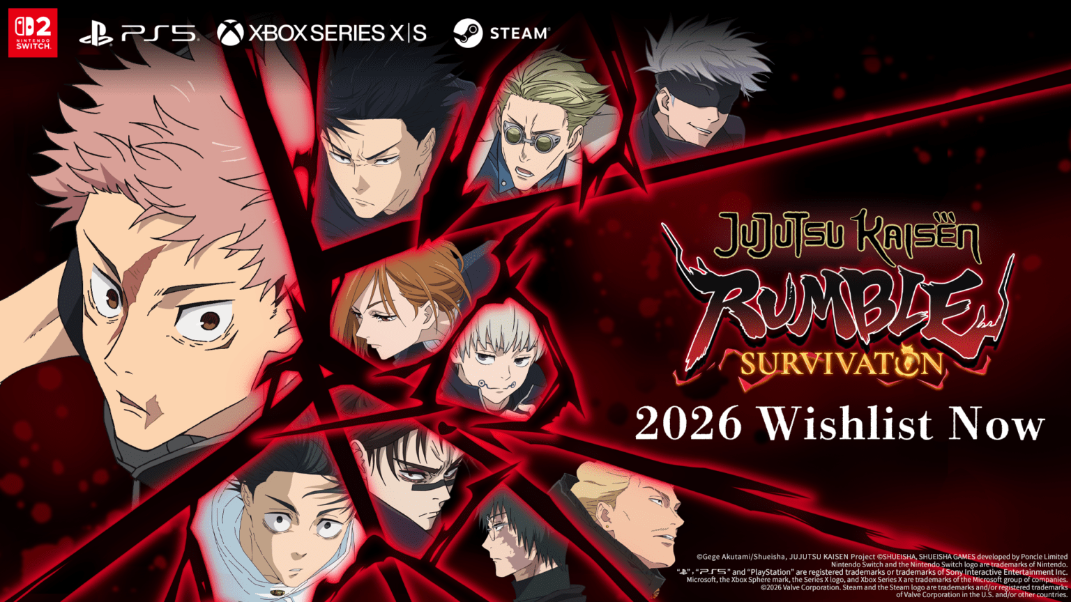 Jujutsu Kaisen dobija “Survivors Royale” igru – Vampire Survivors kreator donosi haos u novom PvP spin-offu
