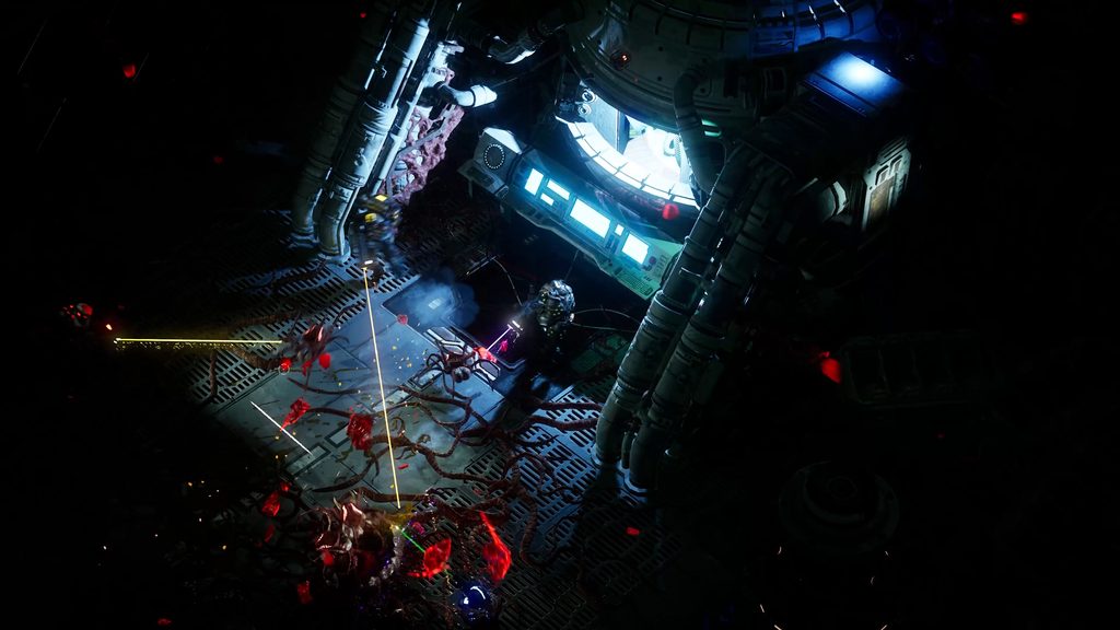 DarkSwarm-003-1024x576 Gamescom 26 - DarkSwarm - Hands-On Impressions - A brilliant top-down co-op shooter that will blow you away with its enemy hordes