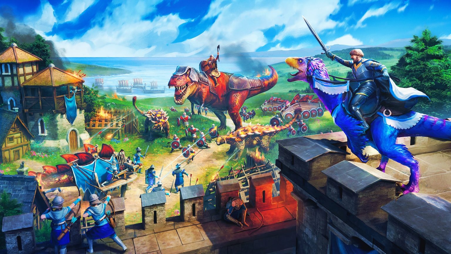 Gamescom 26 – Dinolords Impressions – Medieval RTS Meets Prehistoric Mayhem