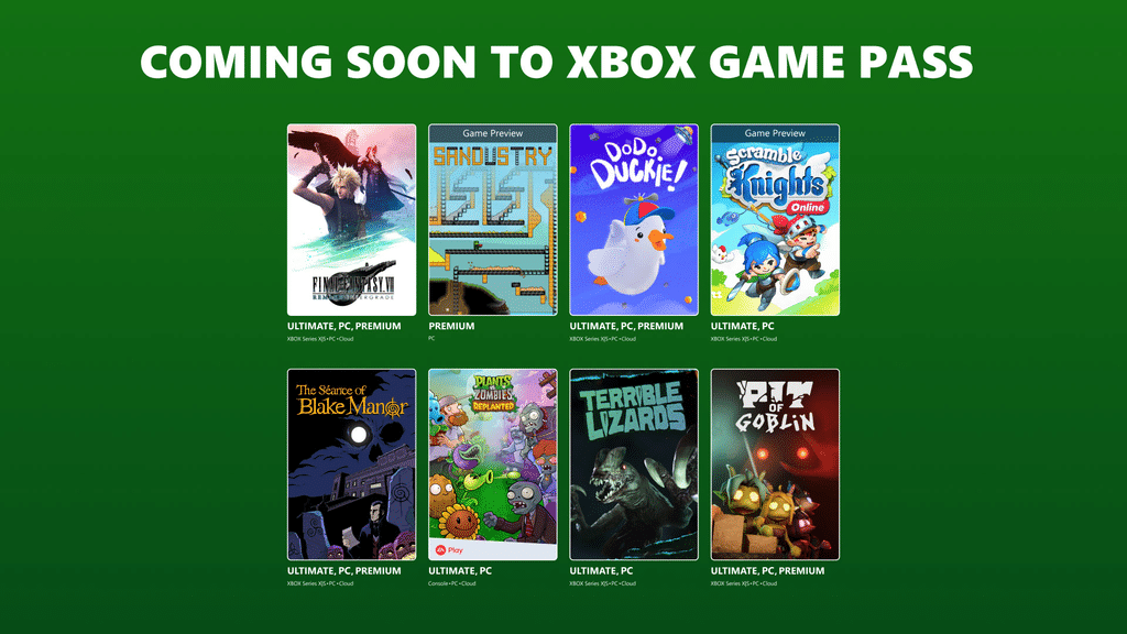 image-152-1024x576 Xbox Game Pass – oktobar 2026: Drugi talas donosi Final Fantasy VII Remake Intergrade, Plants vs. Zombies i još igara